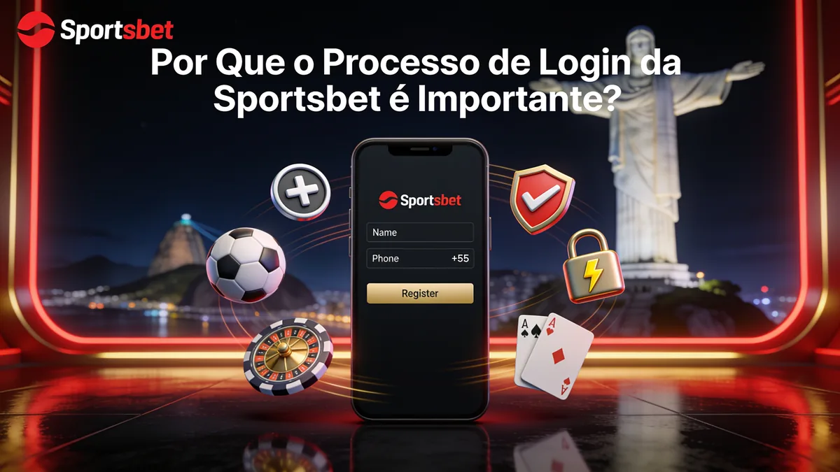 sportsbet no Brasil — Por Que o Processo de Login da Sportsbet é Importante?
